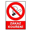 Zákaz kouření - A4 - plastová