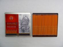KOH-I-NOOR Tužky grafitové 1504 grafické - sada (3)