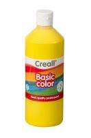 CREALL Temperová barva, 500 ml - základní žlutá