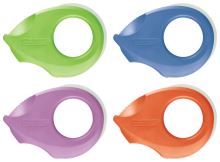 Tesa mini odvíječ s páskou, 10 m x 19 mm, mix barev (2)