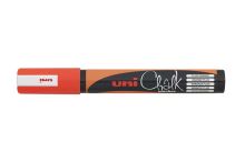 UNI PWE-5M Chalk Marker Křídový popisovač 1,8-2,5 mm - fluo-oranžový