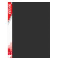 OFFICE Products Katalogová kniha A4, 20 kapes - černá