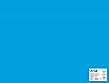 APLI Barevný papír 170 g, A2+ (50 x 65 cm), 25 listů - nebesky modrý