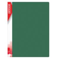 OFFICE Products Katalogová kniha A4, 10 kapes - zelená