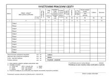 Cestovní příkaz s vyúčt. A5/oboustr./ (2)