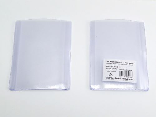 KOH-I-NOOR Obal (pouzdro) 352006 - H 90 x 115mm, bezftalátový - čirý