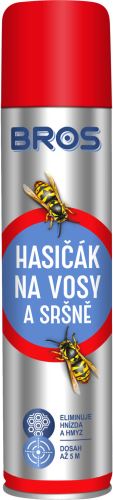 BROS-spray proti vosám a sršňům
600ml (hasičák)