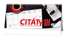 Stolní kalendář - Pracovní kalendář CITÁTY III Stolní kalendář - Pracovní kalendář CITÁTY III