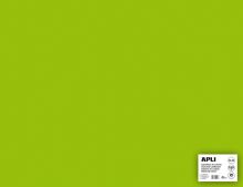 APLI Barevný papír 170 g, A2+ (50 x 65 cm), 25 listů - fluo zelený