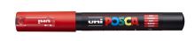 UNI PC-1M POSCA Akrylový popisovač 0,7-1 mm extra tenký - červený [15]