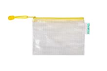 TARIFOLD Obálka se zipem síťovaná A5, PVC - žlutá