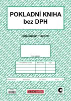 Pokladní kniha bez DPH A4