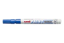 UNI PAINT Marker PX-21 Lakový popisovač Fine 0,8-1,2 mm - modrý