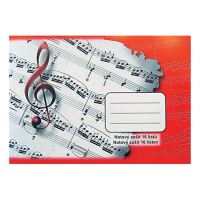 Sešit notový - 16 listů