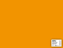 APLI Barevný papír 170 g, A2+ (50 x 65 cm), 25 listů - fluo oranžový