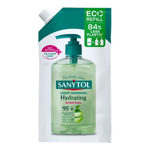 MARCA SANYTOL antibakteriální mýdlo hydratující, náhradní náplň, 500 ml