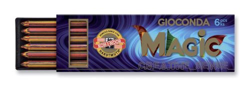 KOH-I-NOOR Tuha 4376 tříbarevná průměr 5,6 mm MAGIC [6 ks] (1)