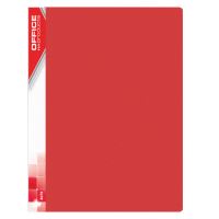 OFFICE Products Katalogová kniha A4, 30 kapes - červená