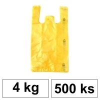 HDPE Mikrotenové tašky v bloku 4 kg - 8 µm - [500 ks] - žluté
