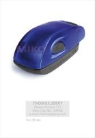 COLOP Stamp Mouse 20 - barva indigo - otisk 14 x 38 mm - polštářek černý
