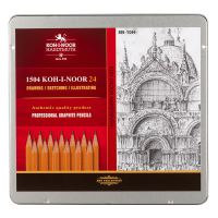 KOH-I-NOOR Tužky grafitové 1504 grafické - sada (1)