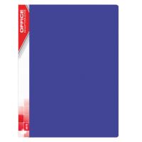 OFFICE Products Katalogová kniha A4, 20 kapes - modrá