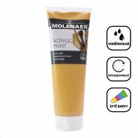 CREALL Molenaer akrylová barva Molenaer, 250 ml, okrová (2)