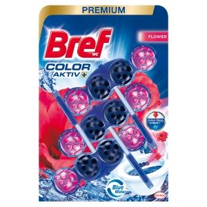 BREF Power Aktiv WC blok 3x50 g - Fresh Flower
