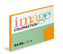 Kopírovací papír Coloraction A4 80g. ACAPULCO - oranžová reflexní (100 listů)