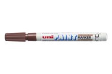 UNI PAINT Marker PX-21 Lakový popisovač Fine 0,8-1,2 mm - hnědý