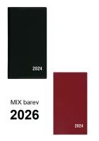 Diář PVC - MIX BAREV [2026]