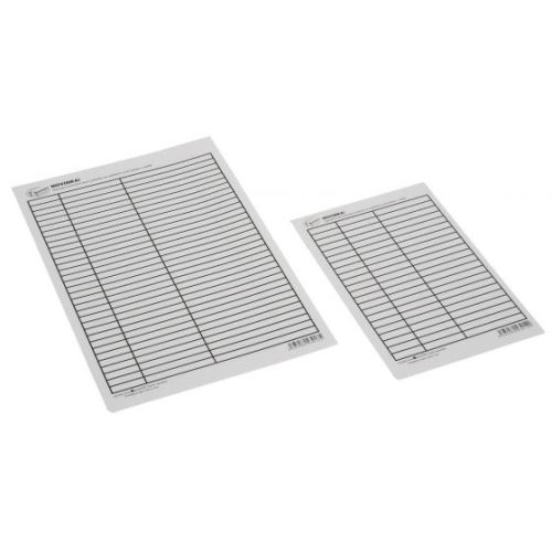 Podložka (lenoch) A4 PLAST oboustranný linka/linka