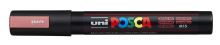 UNI PC-5M POSCA Akrylový popisovač 2,5 mm kulatý střední - metalicky červený [M15]