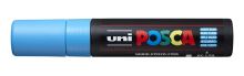 UNI PC-17K POSCA Akrylový popisovač 15 mm široký rovný - světle modrý [8]