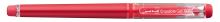 UNI UF-222-07 Gumovací pero s víčkem - červené