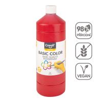 CREALL Temperová barva, 1000 ml - základní červená