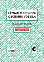 Záznam o provozu os.voz. A5 /stazka/