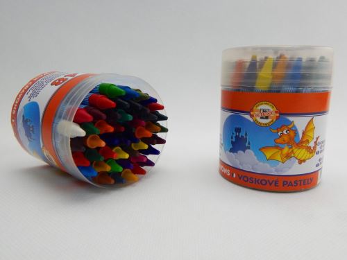 KOH-I-NOOR Voskovky 8236/48 krátké papír [48 ks]