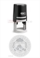 COLOP Printer R 50 - držák černý - otisk pr. 50 mm - polštářek fialový