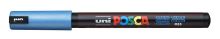 UNI PC-1MR POSCA Akrylový popisovač 0,7 mm ultra tenký - metalický modrý [M33]