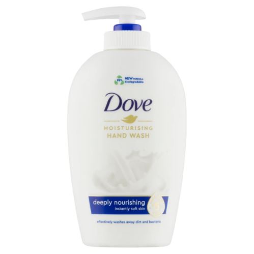 Dove tek mýdlo s pumpičkou 250ml