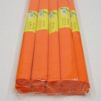 Papír krepový, 50 x 200 cm - oranžový 06
