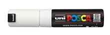 UNI PC-8K POSCA Akrylový popisovač 8 mm seříznutý široký - bílý [1]
