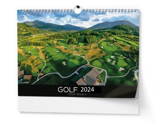BALOUŠEK TISK Nástěnný kalendář - Golf