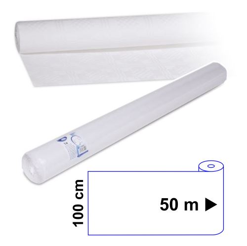 WIMEX Ubrus papírový 1,00 x 50 m - bílý (2)