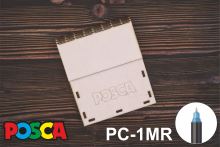 Dárková dřevěná krabička na popisovače POSCA PC-1MR [na 8 ks]