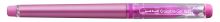 UNI UF-222-07 Gumovací pero s víčkem - růžové