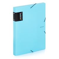 KARTON P+P Krabice na spisy A4 s gumou PASTELINI - modrá