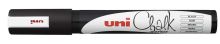 UNI PWE-5M Chalk Marker Křídový popisovač 1,8-2,5 mm - černý