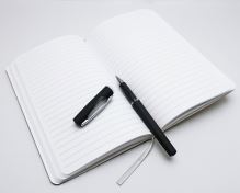 Notes linkovaný - A5 - kraft - chrpy (1)